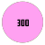 300 Sheets Pink